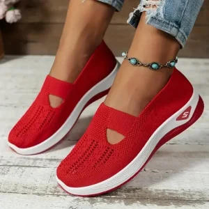 Women's Casual Shoes Breathable Comfortable Orthopedic Shoes Non Slip Sneakers For Spring And Summer New Arrival Women Mesh