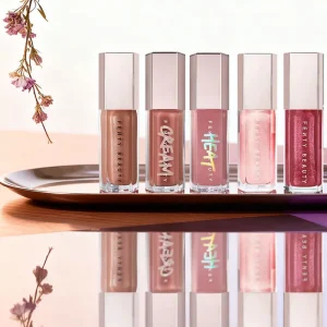 Fenty Beauty Gloss Bomb Lip Glaze Multi-color Moisten Shine Glitter Lip Plumper Makeup Beginner Liquid Lipstick Makeup Cosmetics