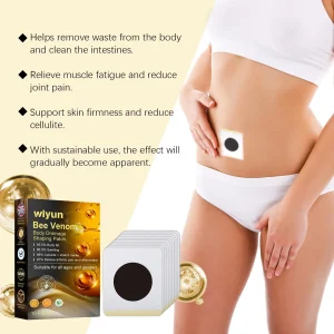 Bee Venom Body Slimming Patches Firming Weight Loss Elastic Fat Burning Keep Tightening Belly Shaping Stickers Bajar De Peso