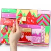 Christmas Advent Calendar 2025 Makeup Tools Countdown Calendar Gift Boxes Lipstick Eye Shadow Makeup Tools Gift Box Party Favors