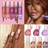 Christmas Best Seller Fenty Beauty Lip Glaze 15-color High Gloss Diamond Shimmering Glass Lip Gloss Sexy Nourishing Women Makeup