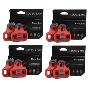 BUCKLOS Bike Cleats for LOOK KEO Road Bicycle Self-locking Pedal Cleat Anti Slip Cycling Shoes Cleats for KEO Bike Accessories