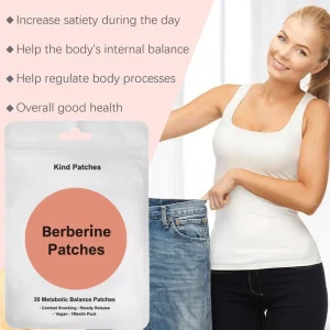 30pcs Berberine Patches Body Shaping Patches Weight Loss Slimming Patches Suppressing Appetite For Women Weight Management Tools