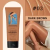 118ML Leg Makeup Lotion Concealer Waterproof Long Lasting Even Skin Tone SPF30+ Body Foundation Body Tanning Cream Bronze Makeup