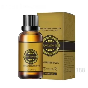 30ML Belly Drainage Gingers Oil,Slimming Tummy Ginger Oil Lymphatic Drainage Ginger Oil Weight Loss Massage Ginger Oil