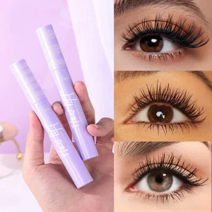 5D Waterproof Mascara Lengthening Eyelashes Long Lasting Sweatproof Mascara Black Silk Fibre Make Up Beauty Korean Cosmetics New