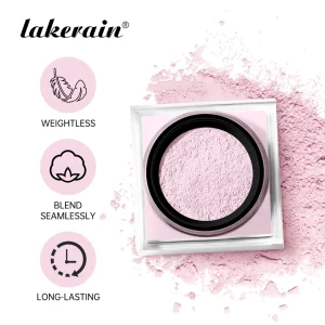 Loose Baking Setting Powder Long Lasting Oil Control Natural Face Matte Waterproof Brightening Loose Powder Makeup Cosmetics